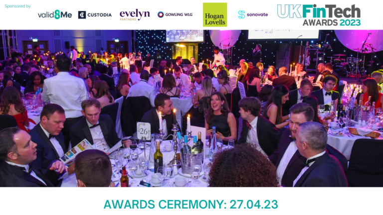 Who entered the UK FinTech Awards 2023?