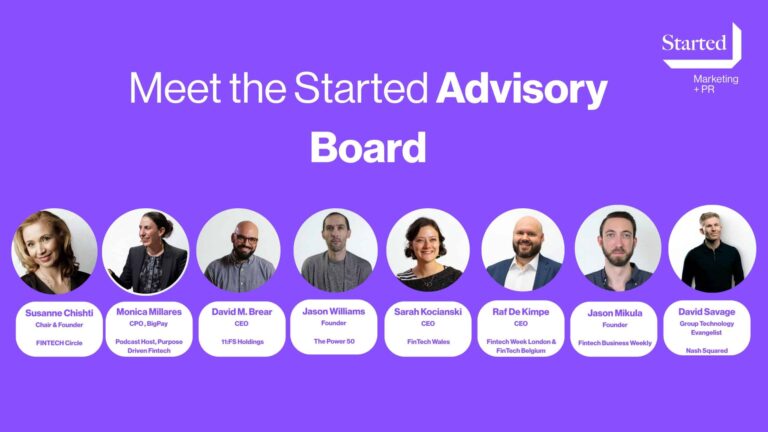 Started PR assembles top fintech minds for advisory board
