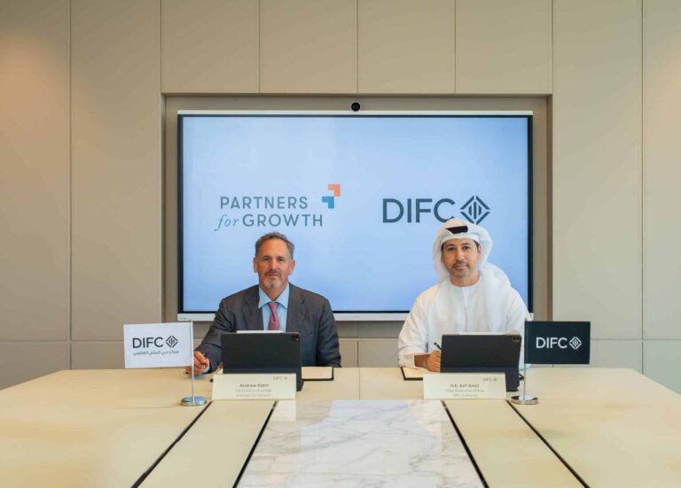 DIFC launches growth debt partnership with Partners for Growth to scale Dubai’s next generation of tech companies