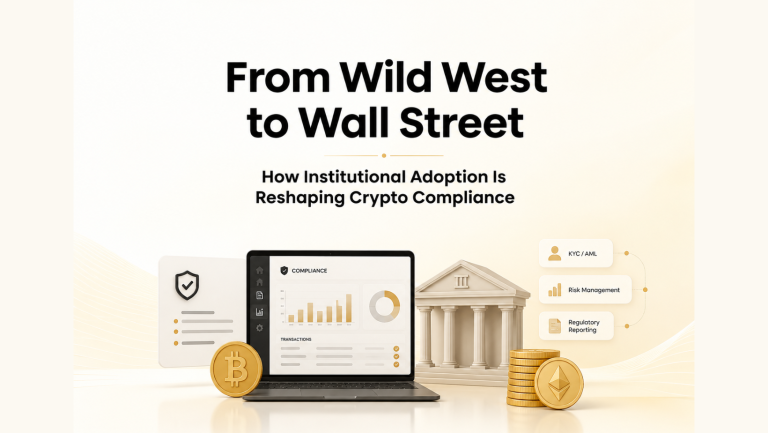 From Wild West to Wall Street How Institutional Adoption Is Reshaping Crypto Compliance